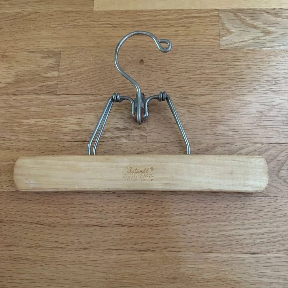 The Setwell Pants Skirt Hanger Vintage